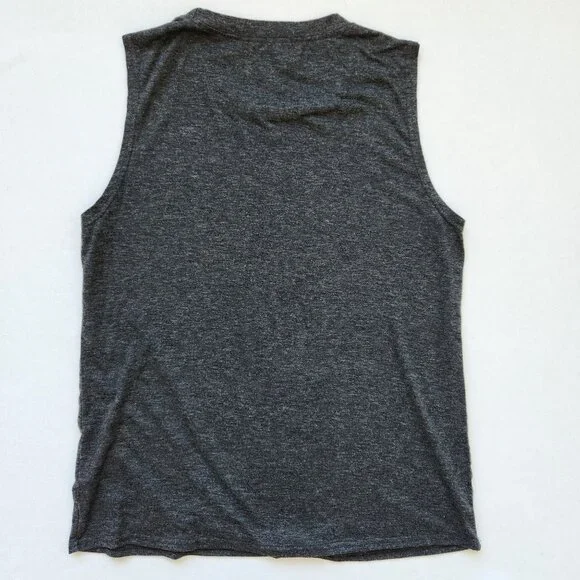 Kid Rock Detroit Michigan Motor City Graphic Tank Top Shirt Sleeveless Grey L - Picture 2 of 7